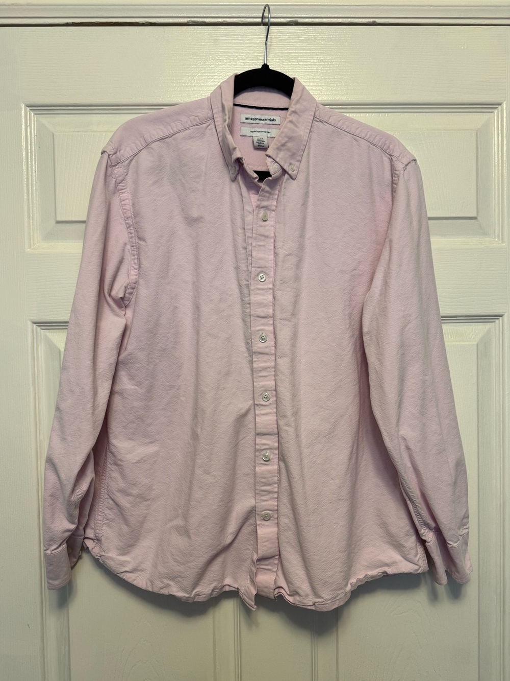 Light Pink Button-Down Shirt by Amazon Essentials